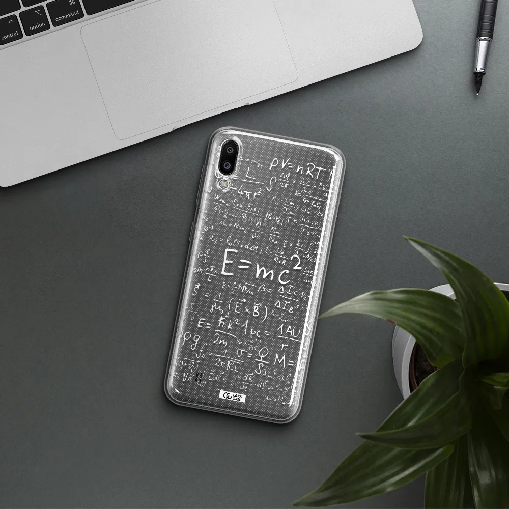 Physics Blackboard Samsung M10 Clear TPU Case