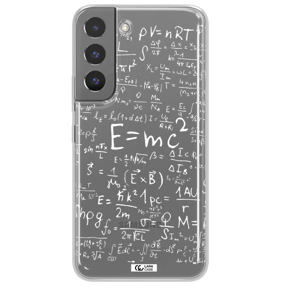 Physics Blackboard Samsung S 22 Plus Clear TPU Case