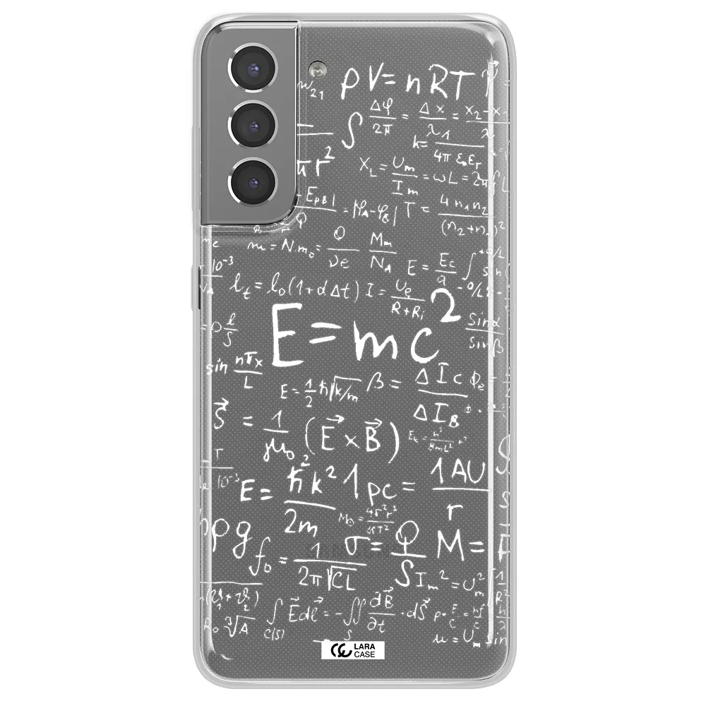 Physics Blackboard Samsung S21 Clear TPU Case