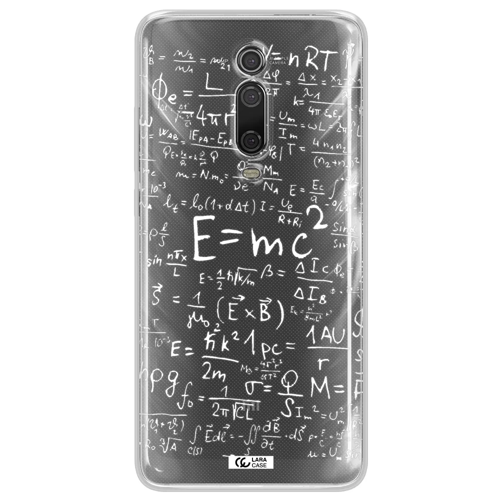 Physics Blackboard Xiaomi Mi 9T Clear TPU Case