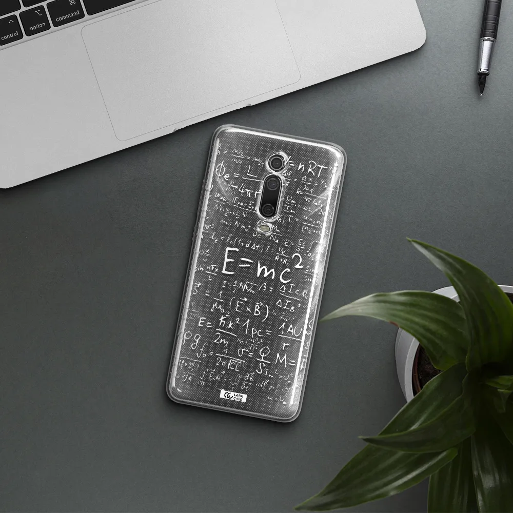 Physics Blackboard Xiaomi Mi 9T Clear TPU Case