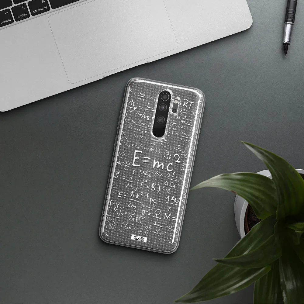 Physics Blackboard Xiaomi Note 8 Pro Clear TPU Case