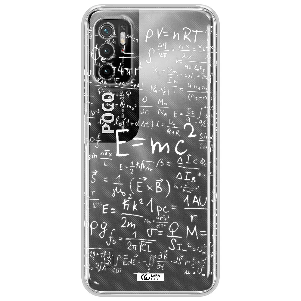 Physics Blackboard Xiaomi Poco M4 Pro 5G Clear Tpu Case