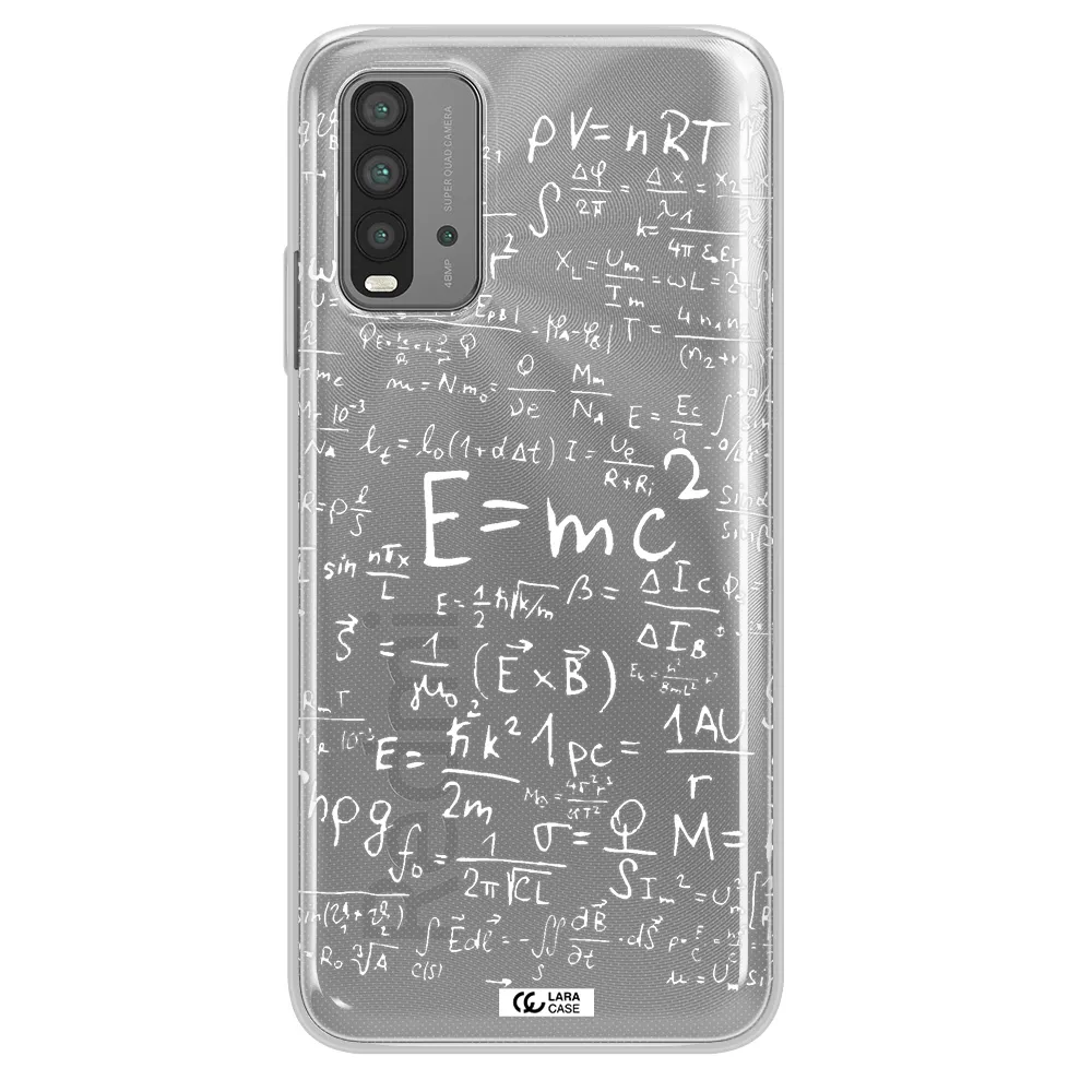 Physics Blackboard Xiaomi Redmi 9T Clear TPU Case