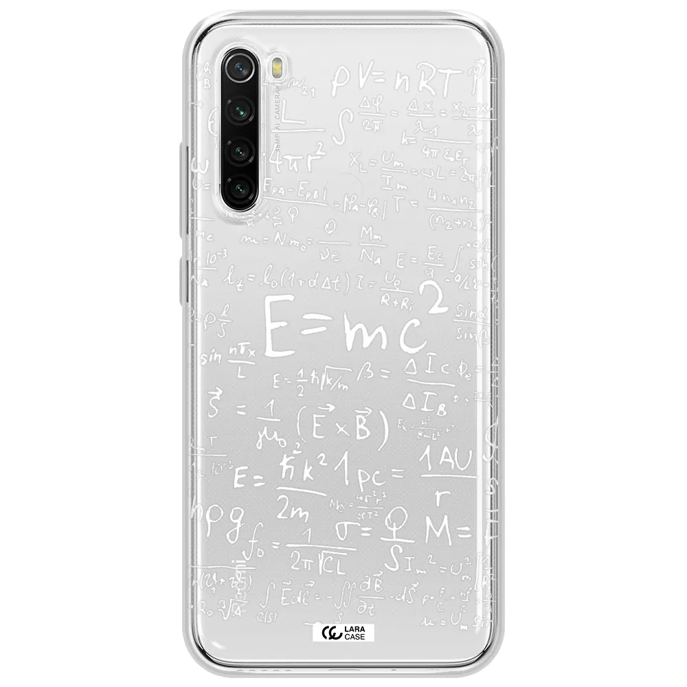 Physics Blackboard Xiaomi Redmi Note 8T Clear Tpu Case