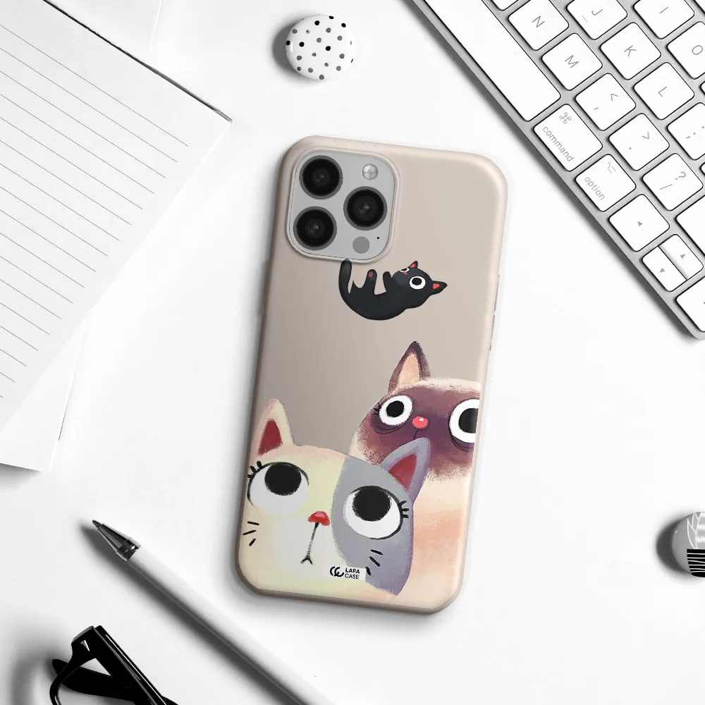 Abstract Grey Flowers Apple iPhone 13 Pro Silicone Stone Case