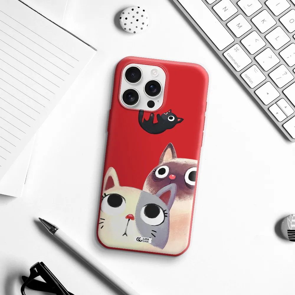 Abstract Grey Flowers Apple Iphone 16 Pro Max Silicone Stone Case