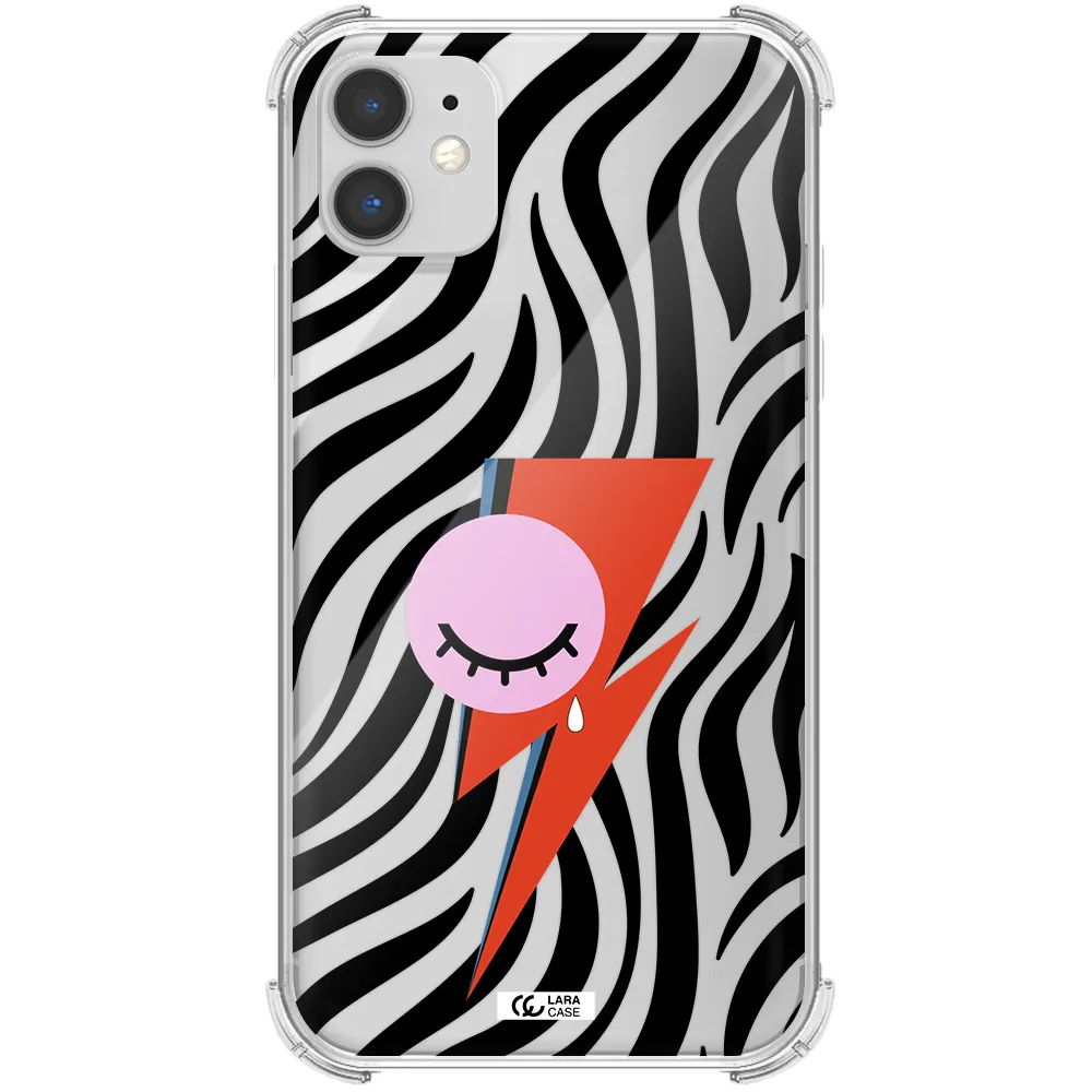 David Bowie Symbol Apple iPhone 11 Clear PC Case