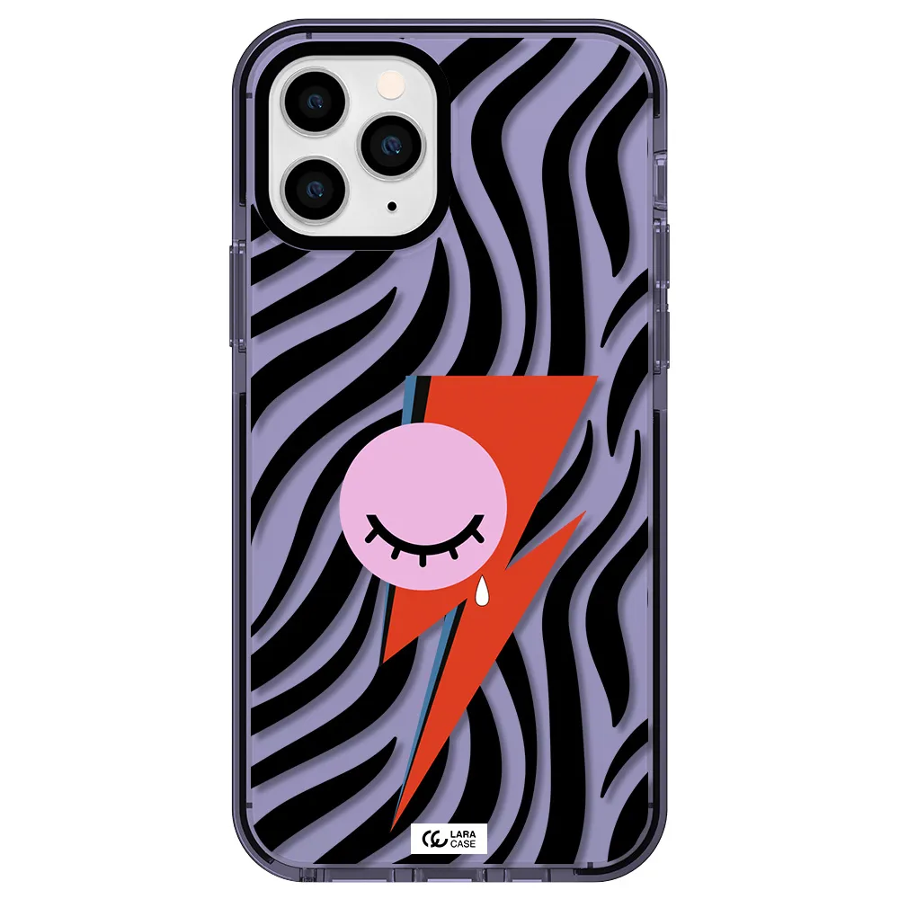 David Bowie Symbol Apple iPhone 11 pro impact Lilac Case