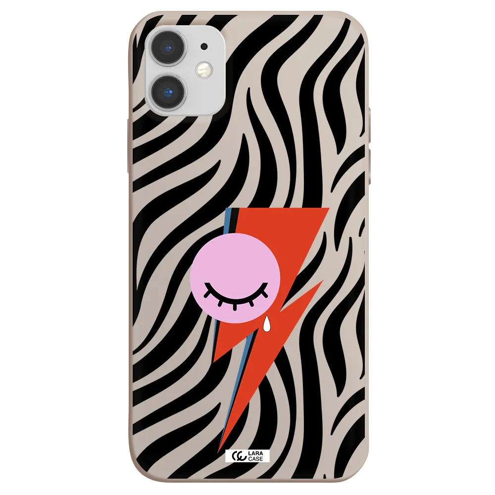 David Bowie Symbol Apple iPhone 11 Silicone Stone Case