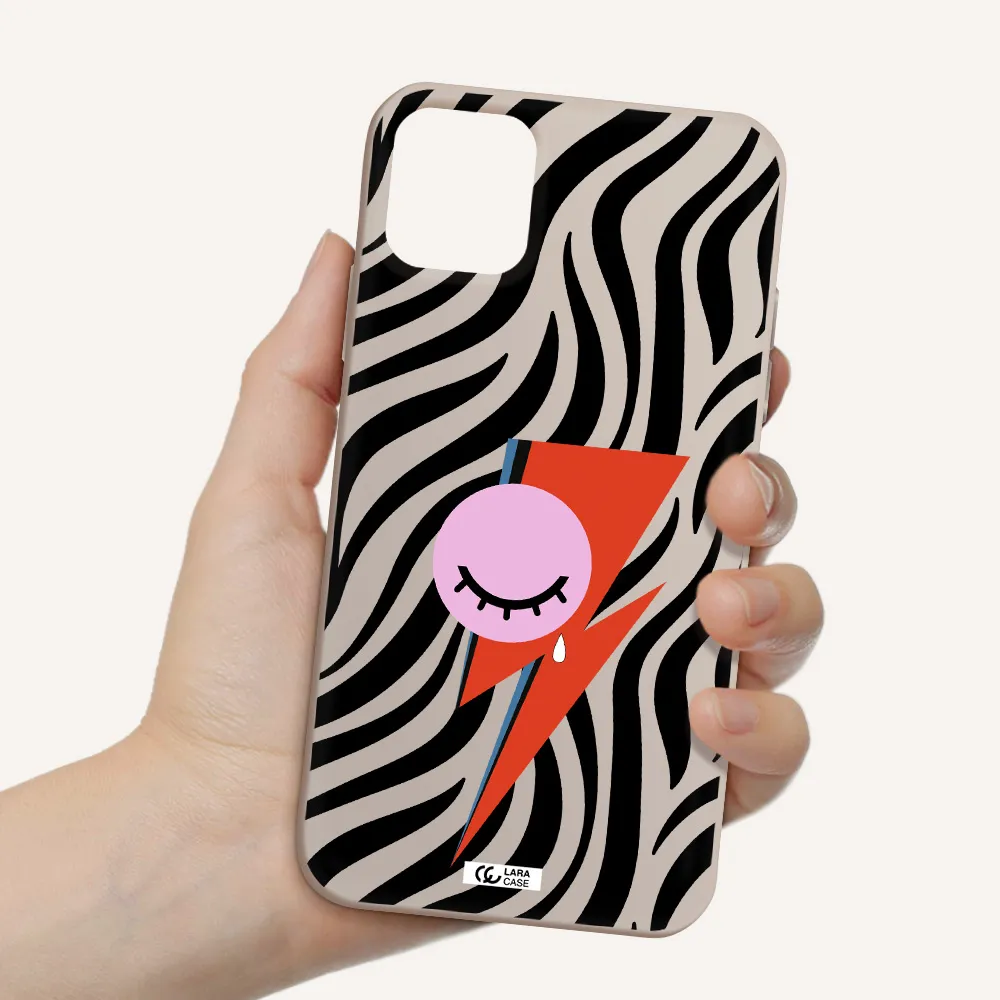 David Bowie Symbol Apple iPhone 11 Silicone Stone Case