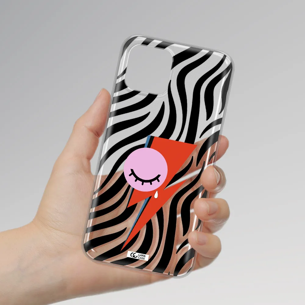 David Bowie Symbol Apple iPhone 12 mini Clear TPU Case