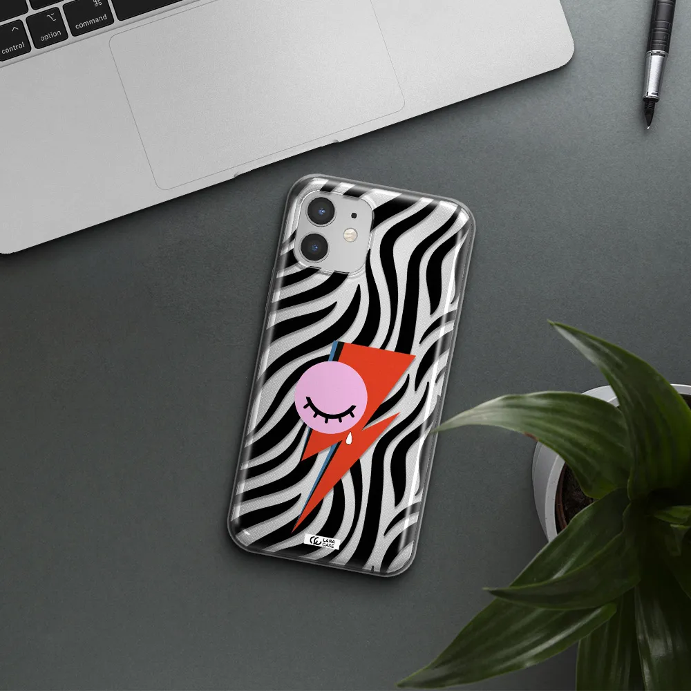 David Bowie Symbol Apple iPhone 12 mini Clear TPU Case