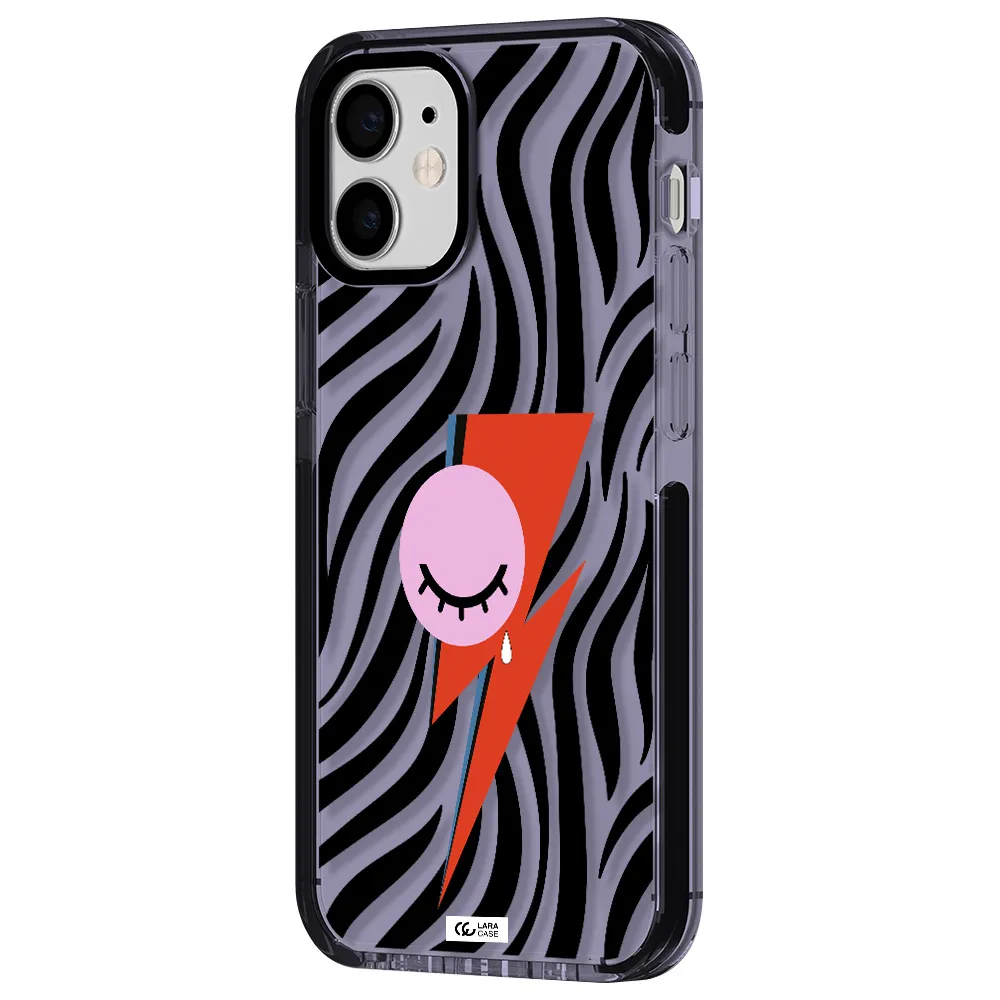 David Bowie Symbol Apple iPhone 12 mini impact Lilac Case