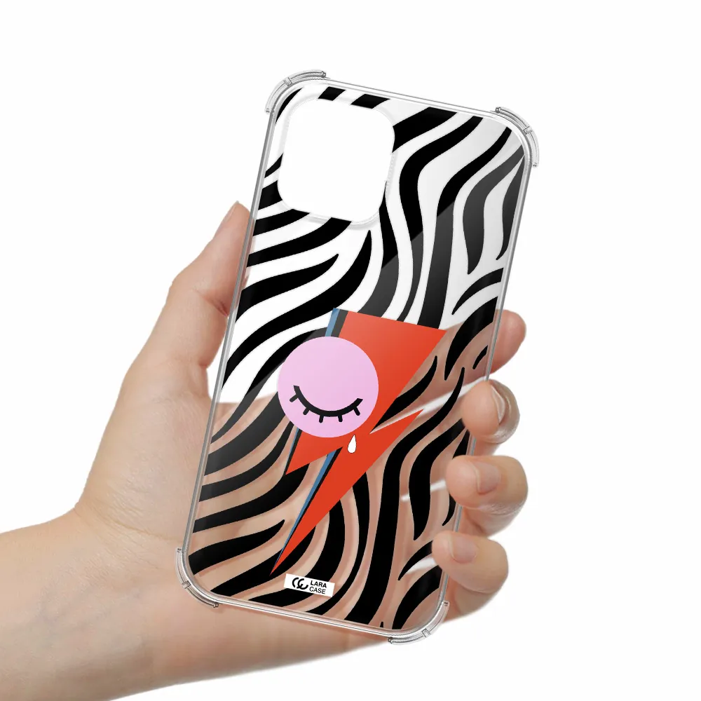 David Bowie Symbol Apple iPhone 12 pro Clear PC Case