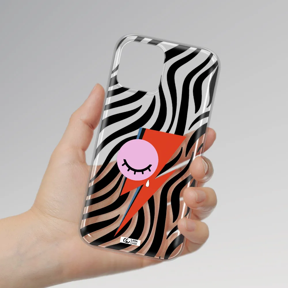 David Bowie Symbol Apple iPhone 12 pro max Clear TPU Case