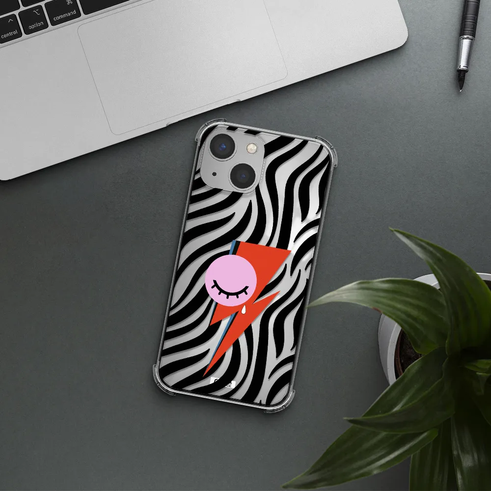 David Bowie Symbol Apple iPhone 13 mini Clear PC Case