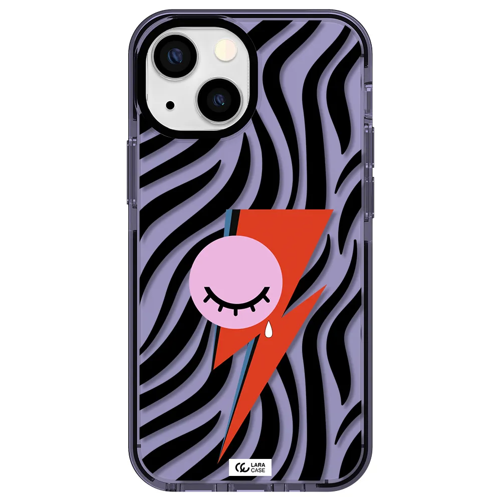 David Bowie Symbol Apple iPhone 13 mini impact Lilac Case