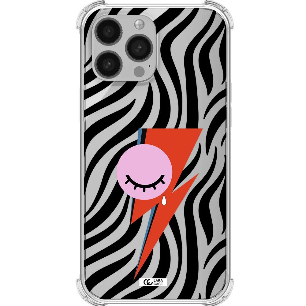 David Bowie Symbol Apple iPhone 13 Pro Clear PC Case