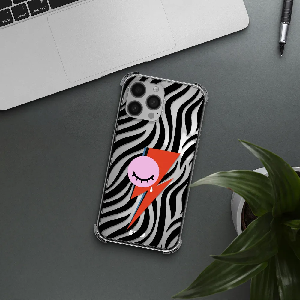 David Bowie Symbol Apple iPhone 13 Pro Clear PC Case