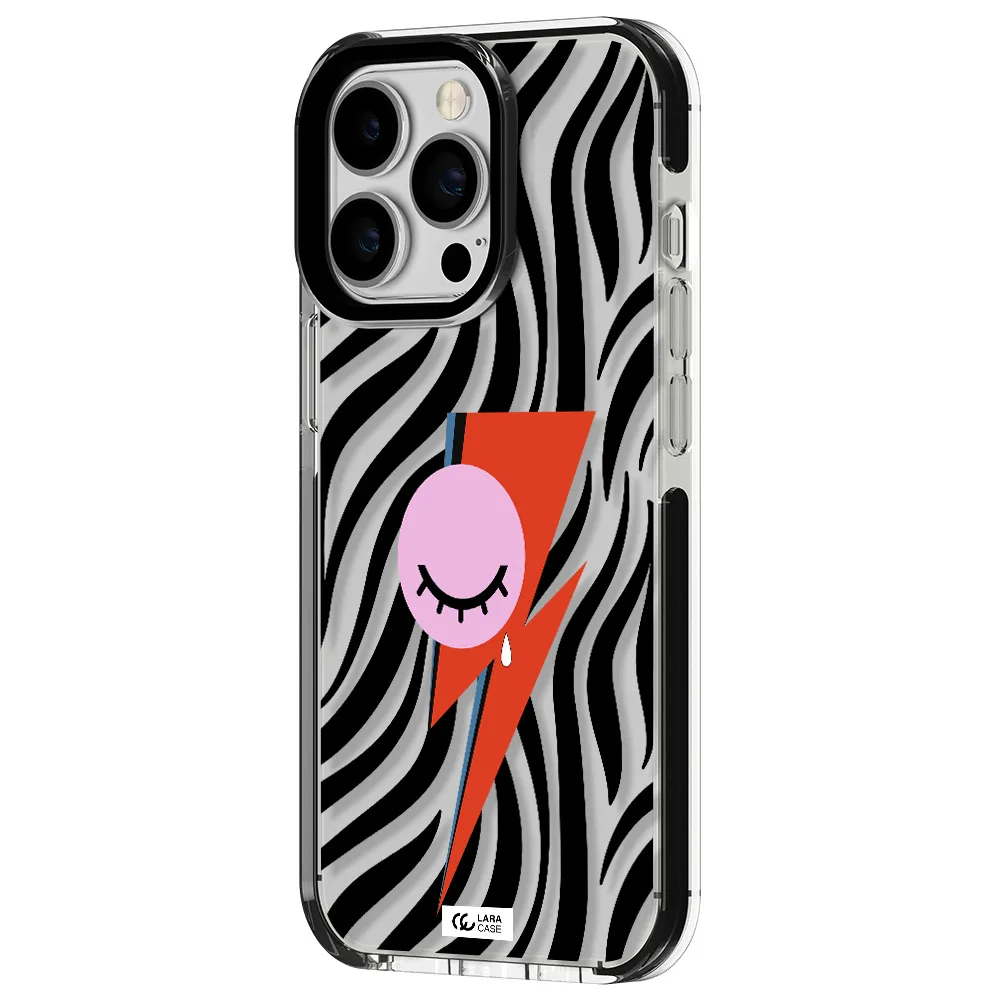 David Bowie Symbol Apple iPhone 13 Pro impact black border Case