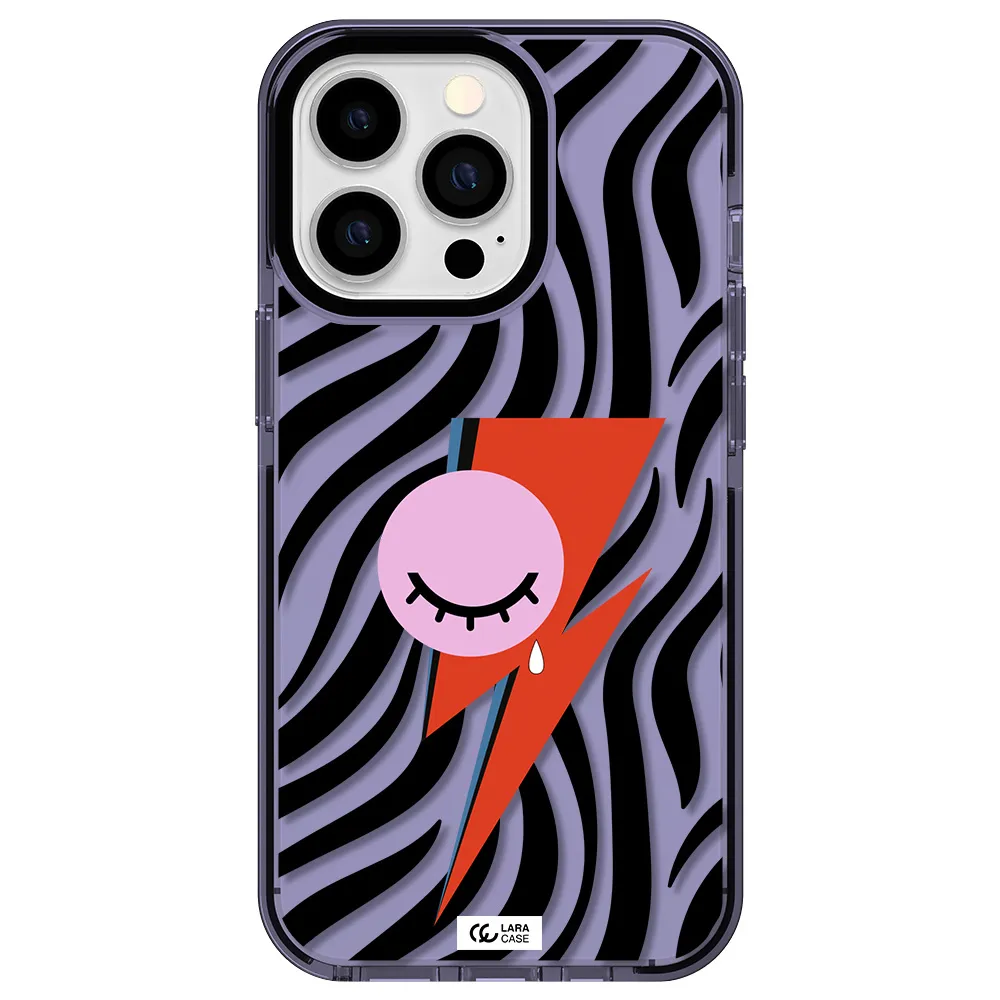 David Bowie Symbol Apple iPhone 13 Pro impact Lilac Case