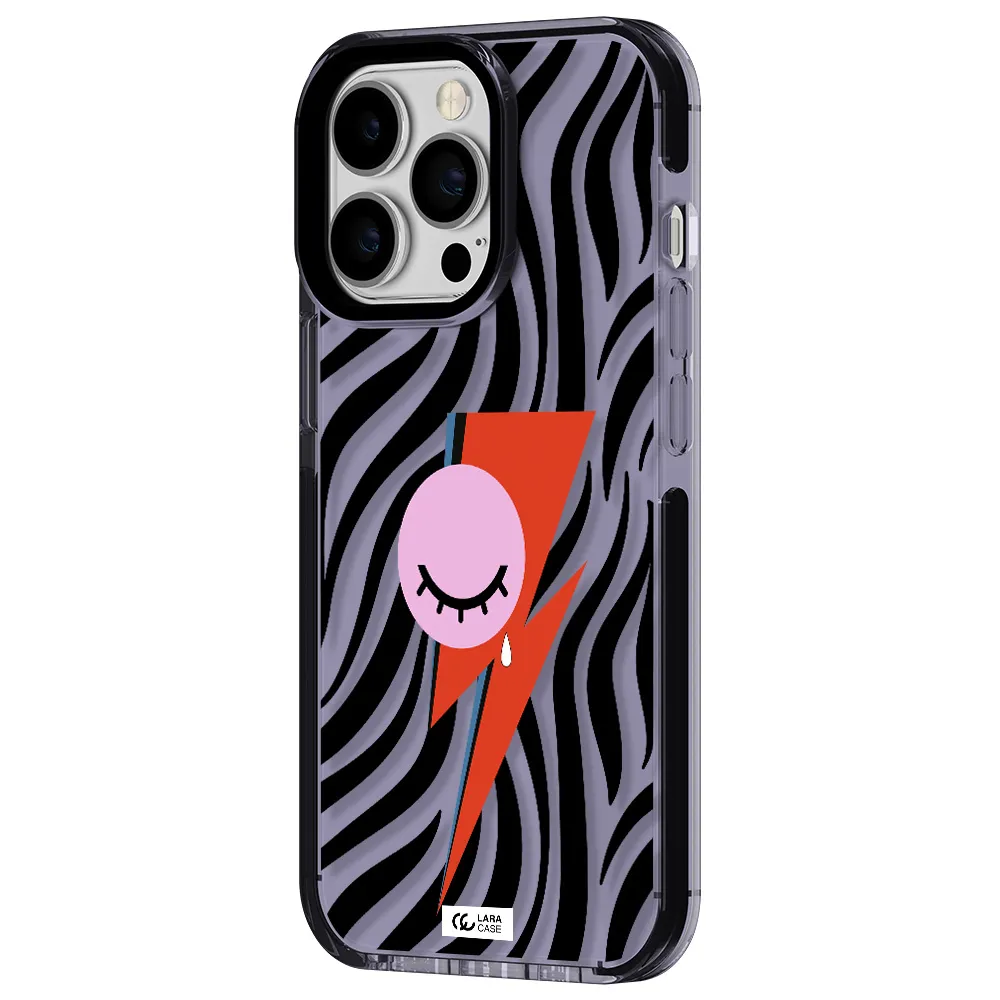 David Bowie Symbol Apple iPhone 13 Pro impact Lilac Case