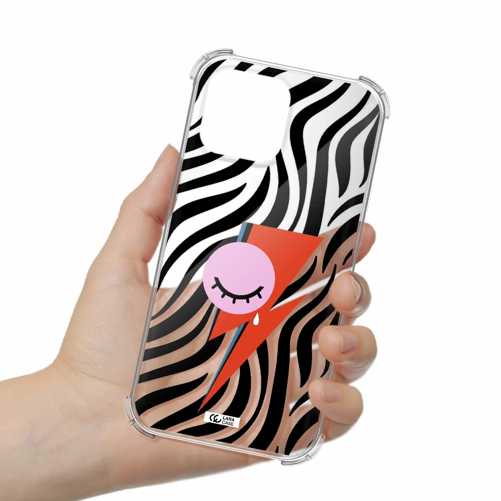 David Bowie Symbol Apple iPhone 13 Pro Max Clear PC Case