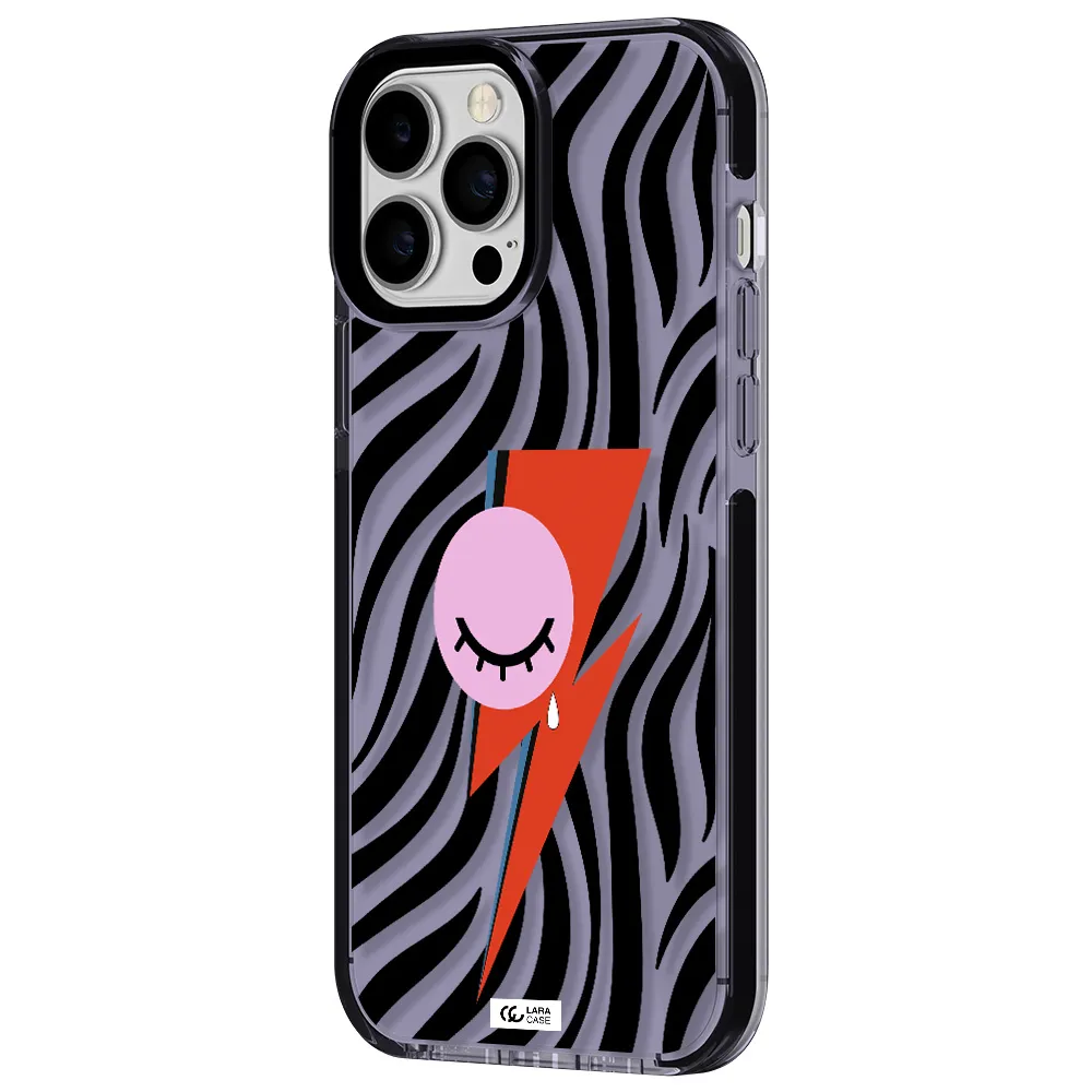 David Bowie Symbol Apple iPhone 13 Pro Max impact Lilac Case