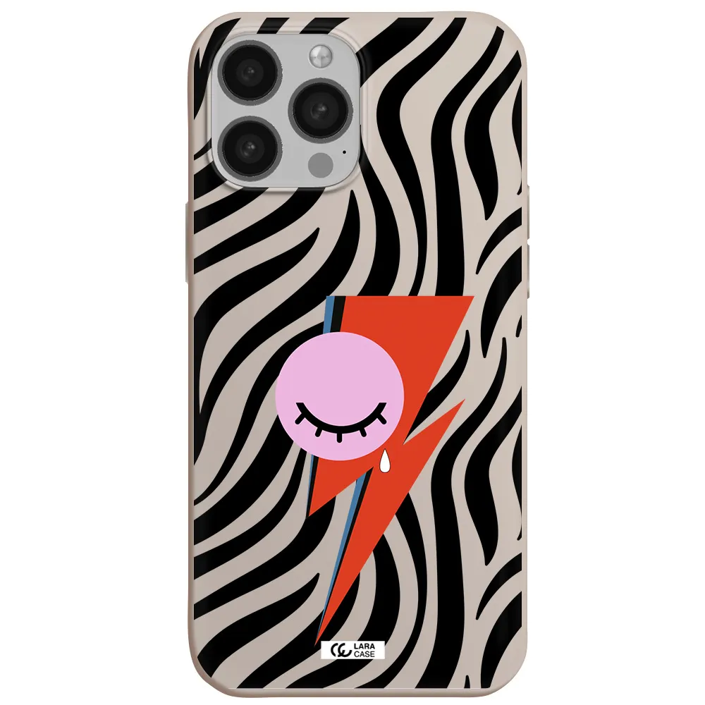 David Bowie Symbol Apple iPhone 13 Pro Silicone Stone Case