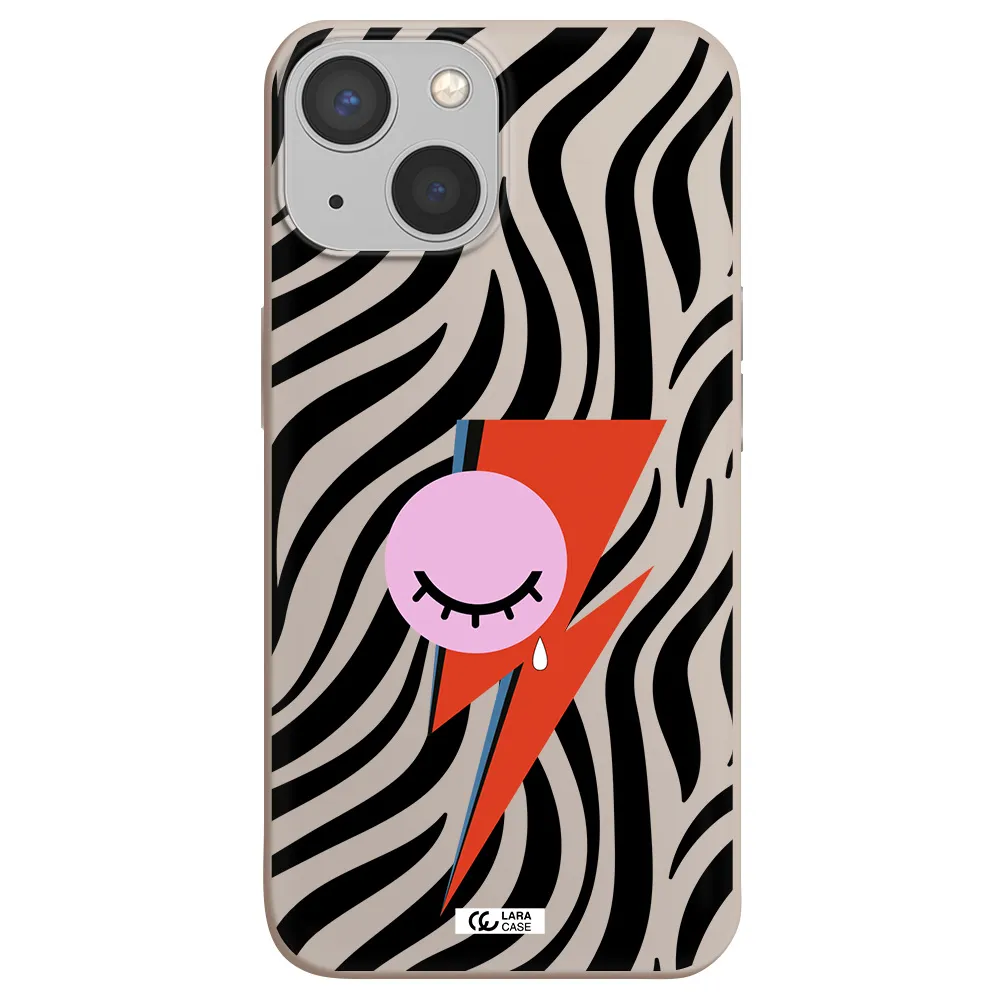 David Bowie Symbol Apple iPhone 13 Silicone Stone Case