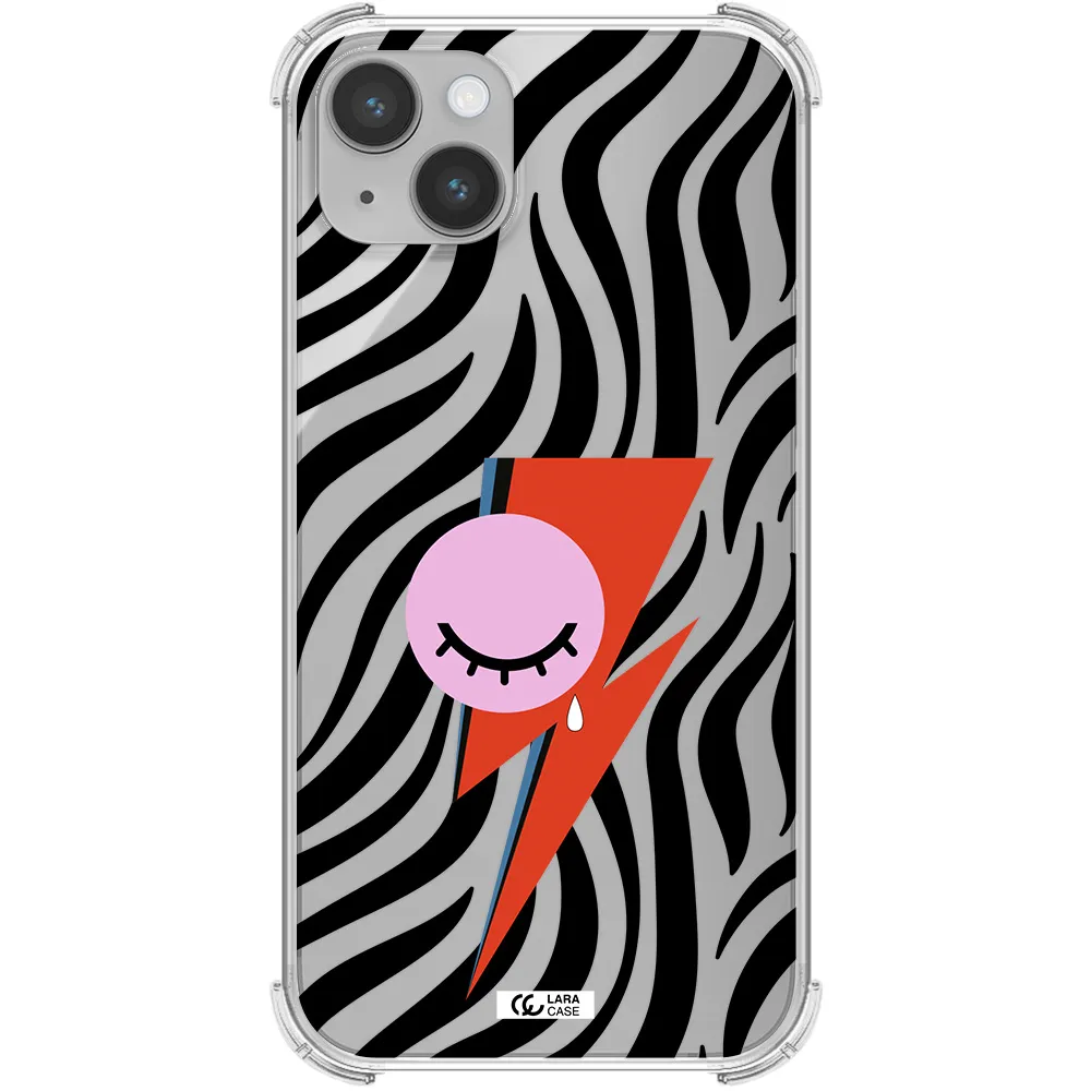 David Bowie Symbol Apple iPhone 14 Clear PC Case