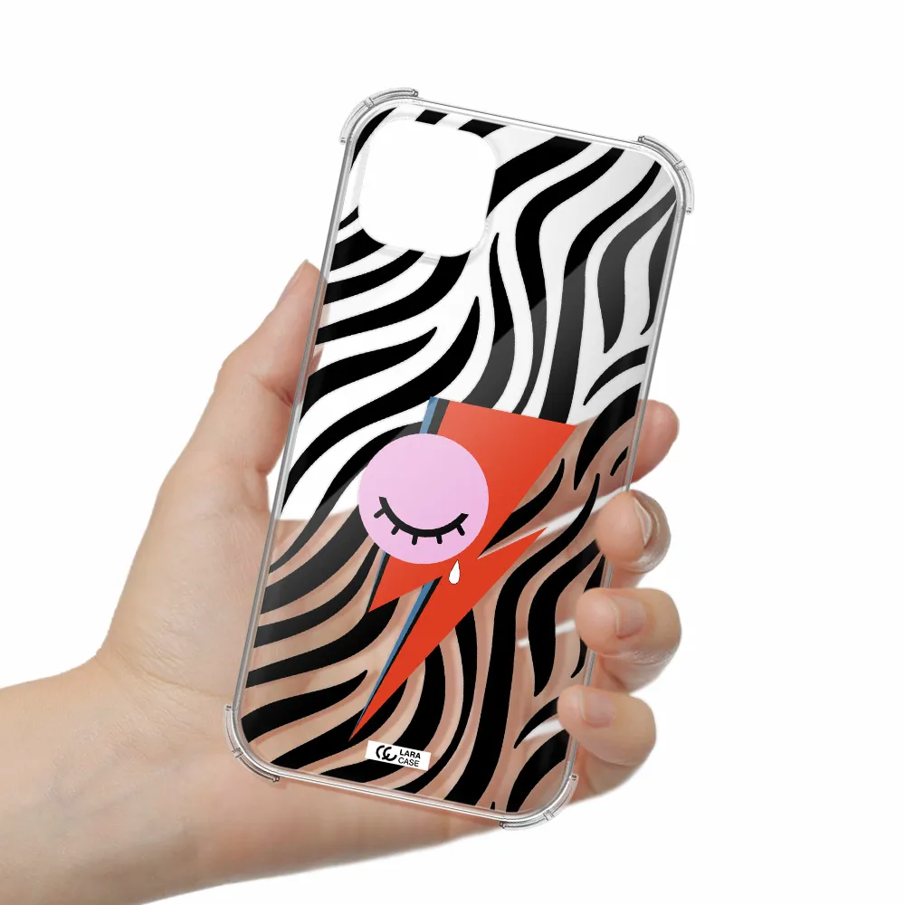 David Bowie Symbol Apple iPhone 14 Clear PC Case