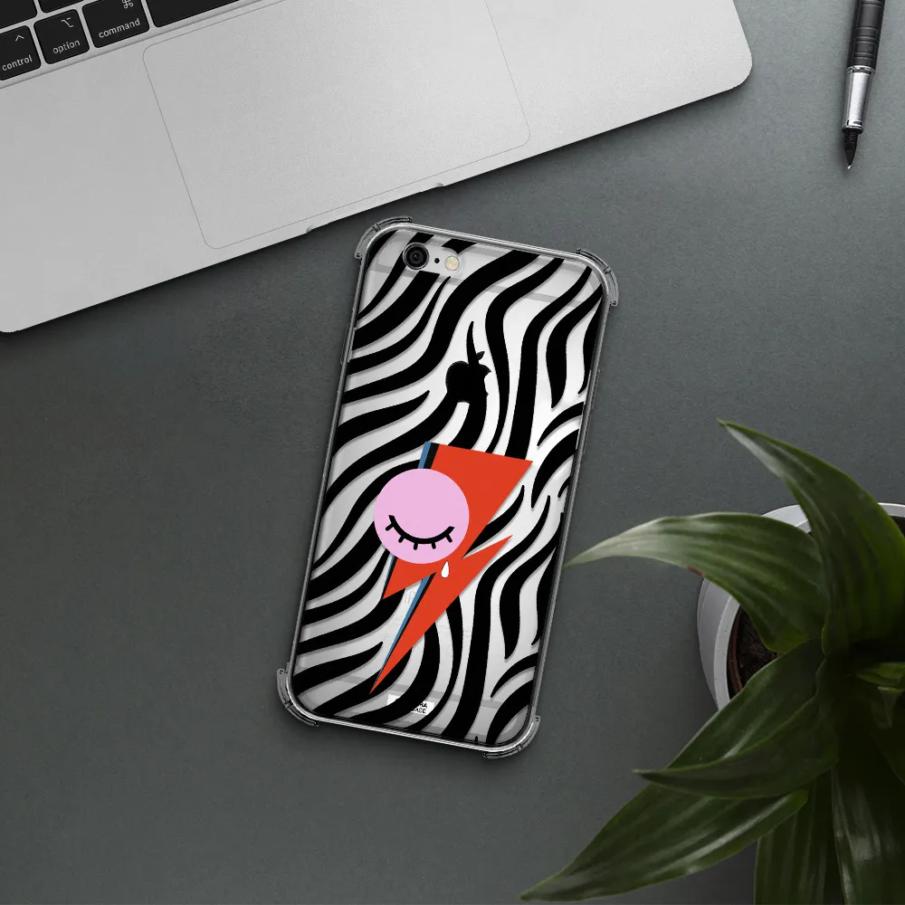 David Bowie Symbol Apple iPhone 6 Clear PC Case