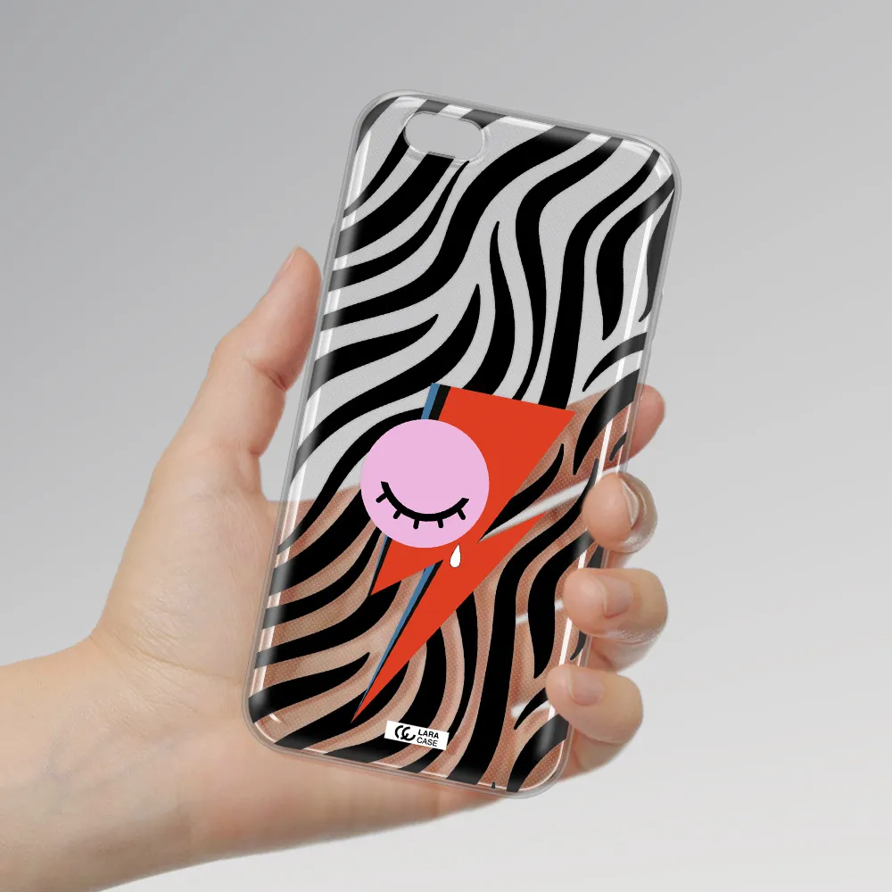 David Bowie Symbol Apple iPhone 6 Clear TPU Case