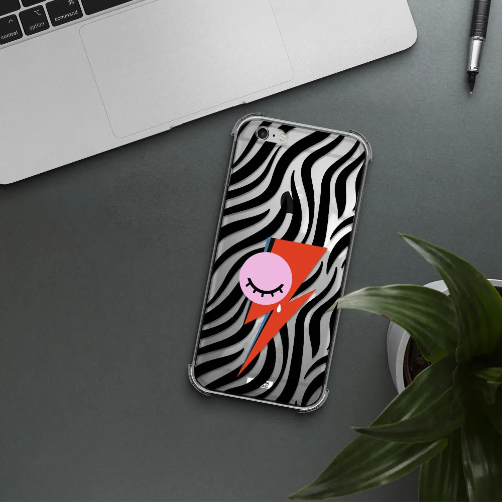 David Bowie Symbol Apple iPhone 6 plus Clear PC Case