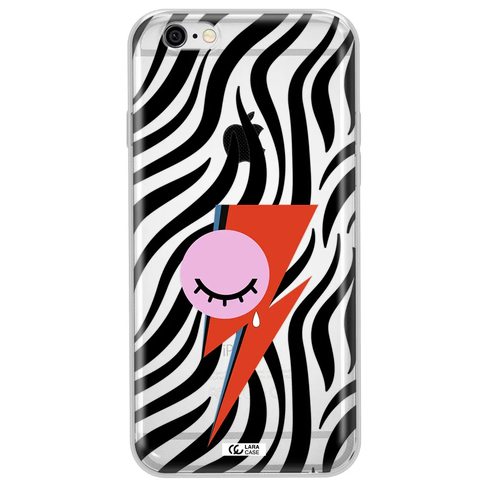 David Bowie Symbol Apple iPhone 6 plus Clear TPU Case