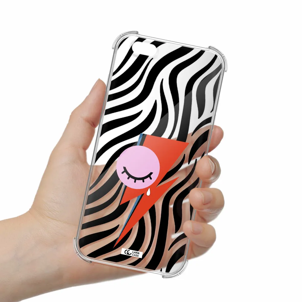 David Bowie Symbol Apple iPhone 6 s plus Clear PC Case