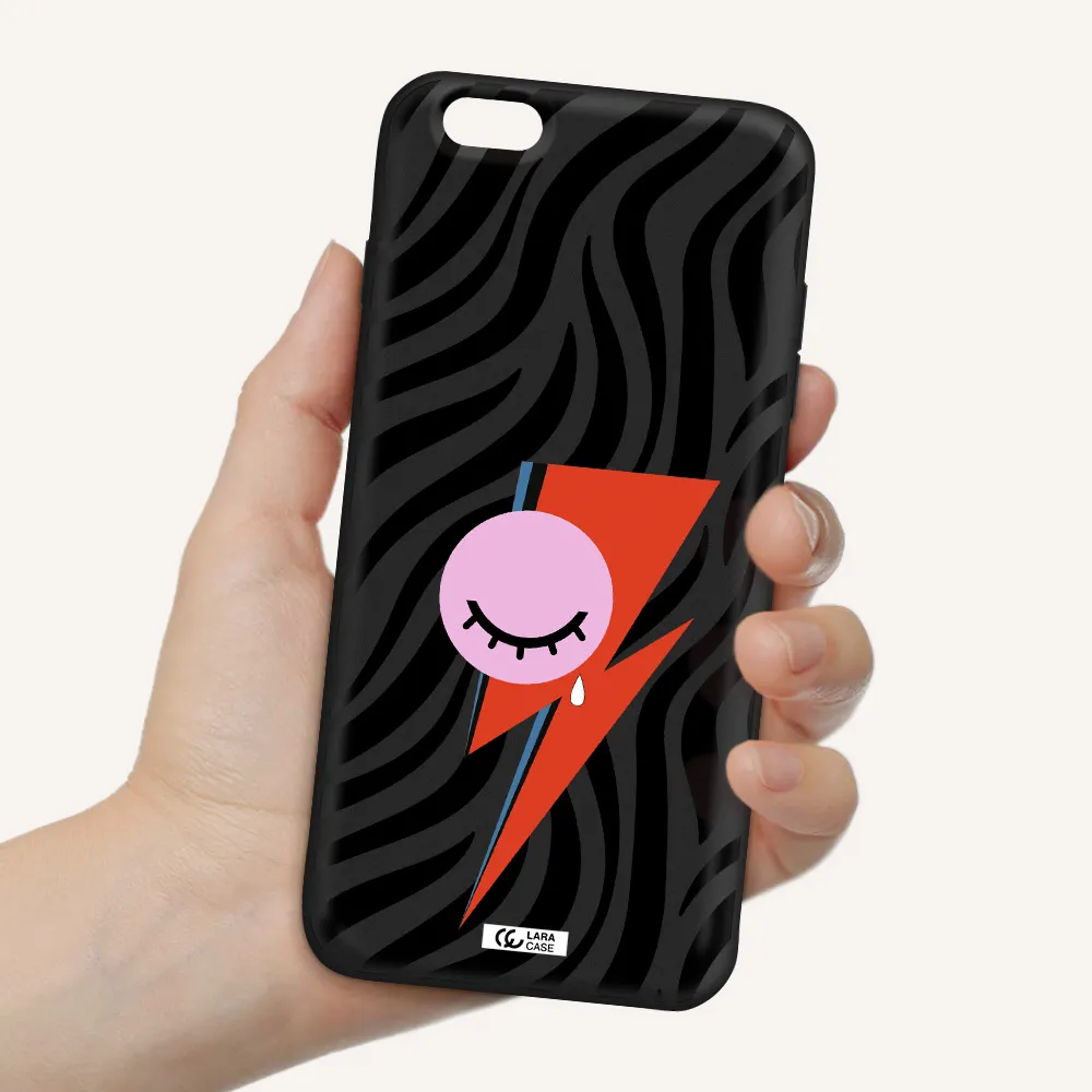 David Bowie Symbol Apple iPhone 6 s plus Silicone black Case