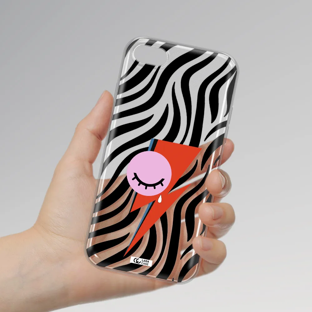 David Bowie Symbol Apple iPhone 7 Clear TPU Case