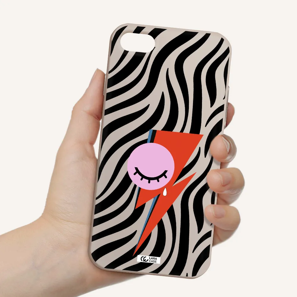 David Bowie Symbol Apple iPhone 7 Silicone Stone Case