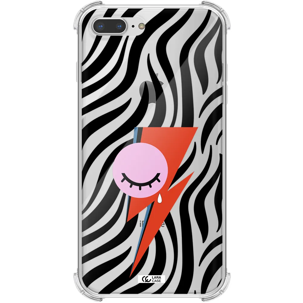 David Bowie Symbol Apple iPhone 8 plus Clear PC Case