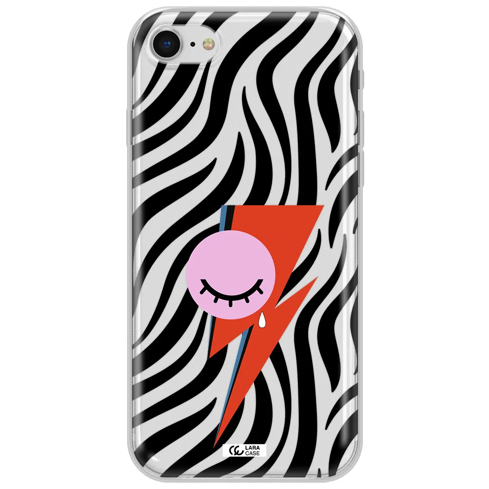 David Bowie Symbol Apple Iphone Se 2020 Clear Tpu Case