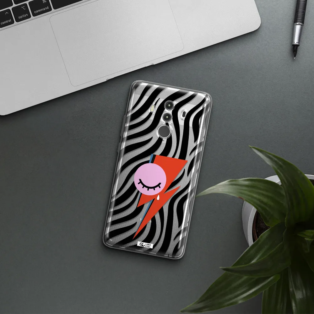 David Bowie Symbol Huawei Mate 10 Clear TPU Case