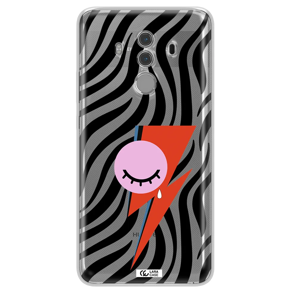 David Bowie Symbol Huawei Mate 10 Pro Clear TPU Case
