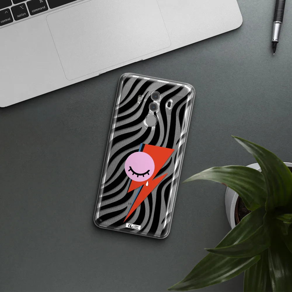 David Bowie Symbol Huawei Mate 10 Pro Clear TPU Case