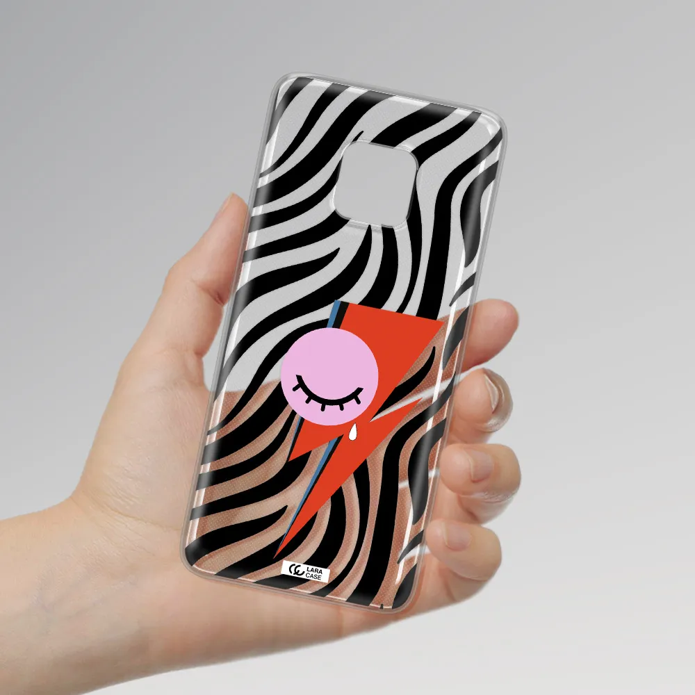 David Bowie Symbol Huawei Mate 20 Pro Clear TPU Case