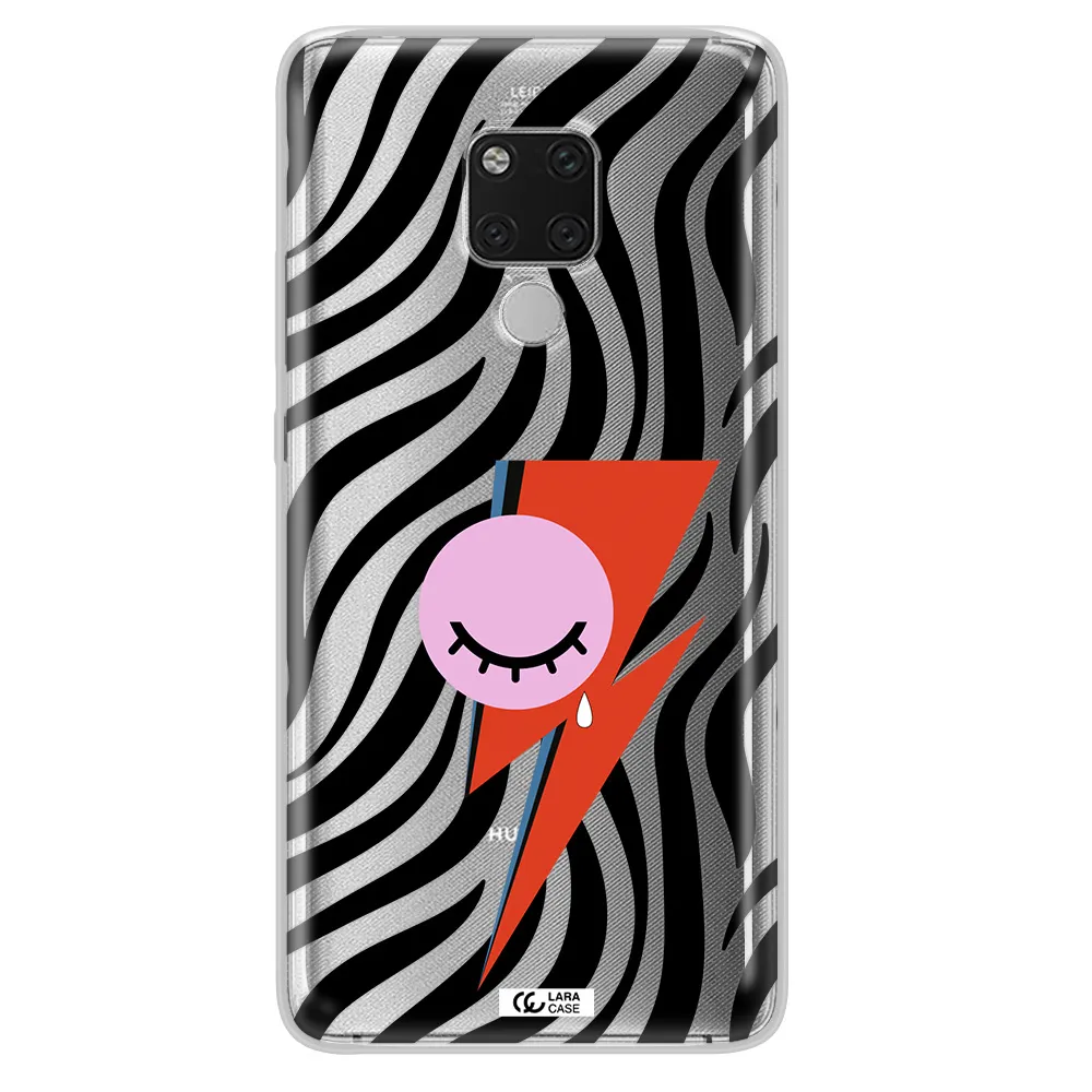 David Bowie Symbol Huawei Mate 20X Clear TPU Case