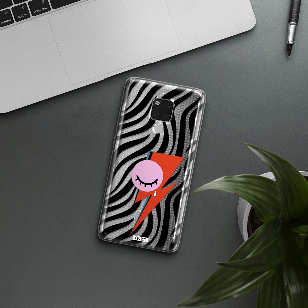 David Bowie Symbol Huawei Mate 20X Clear TPU Case