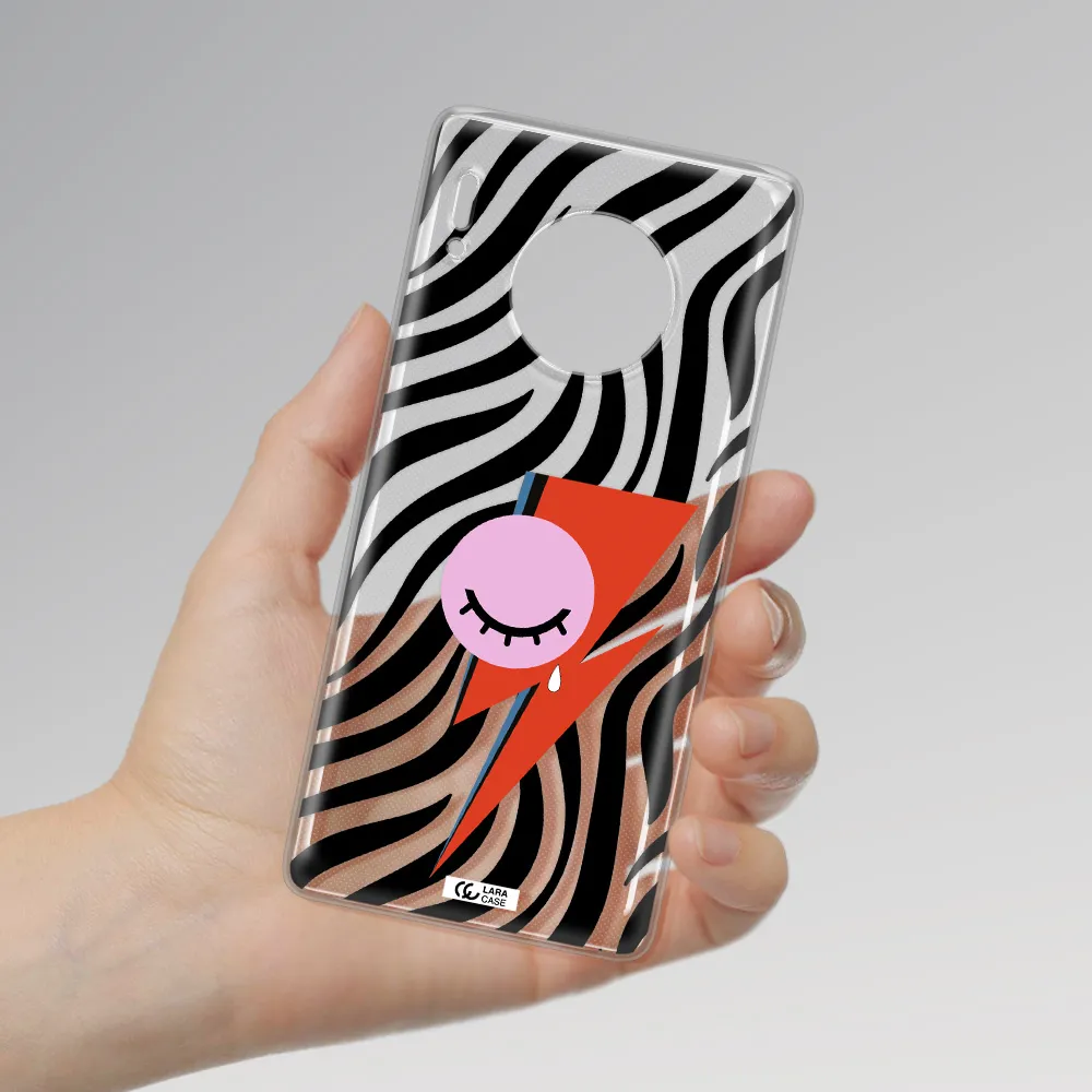 David Bowie Symbol Huawei Mate 30 Pro Clear TPU Case